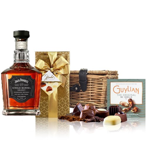 Jack Daniels Single Barrel And Chocolates Hamper